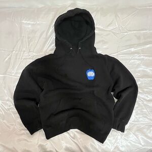OnlyNY Blue Apple Black Oversized Hoodie